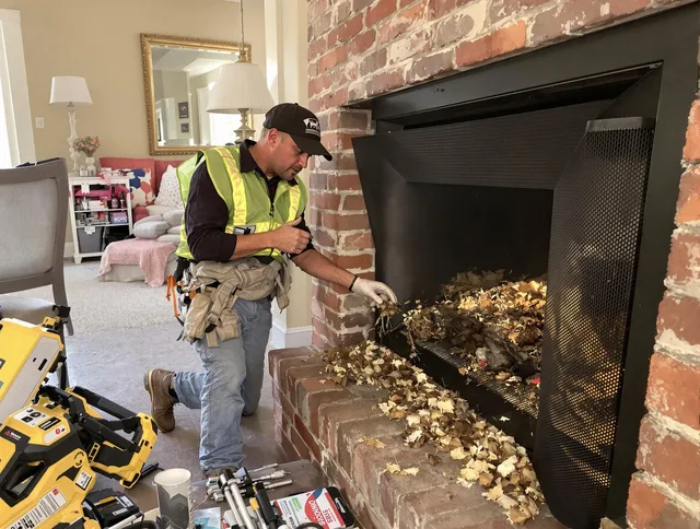 Safe screening installation by Bedford Chimney Sweep in Bedford, OH