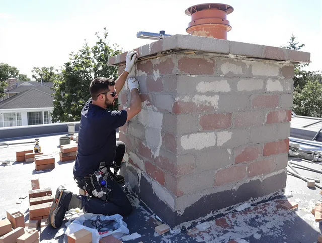 Advanced chimney repair process by Bedford Chimney Sweep in Bedford, OH
