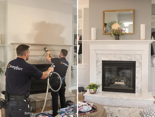 Professional soot removal by Bedford Chimney Sweep team in Bedford, OH